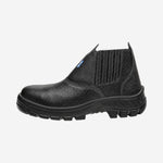 Botina de Segurança Elástico Bico Composite Couro Preto Marluvas 30B19 C 47459