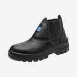 Botina de Segurança Elástico Bico Composite Couro Preto Marluvas 30B19 C 47459