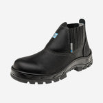 Botina de Segurança Elástico Bico Composite Couro Preto Marluvas 50B19 C C.A 45694