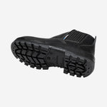 Botina de Segurança Elástico Bico Composite Palmilha Antiperfuro Couro Preto Altas Temperaturas 300ºC Marluvas 60B19 CPAP C.A 25013