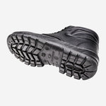 Botina de Segurança Eletricista Cadarço Bico PVC Couro Preto Hidrofugado Marluvas 50B22V E BP ILHP C.A 9148