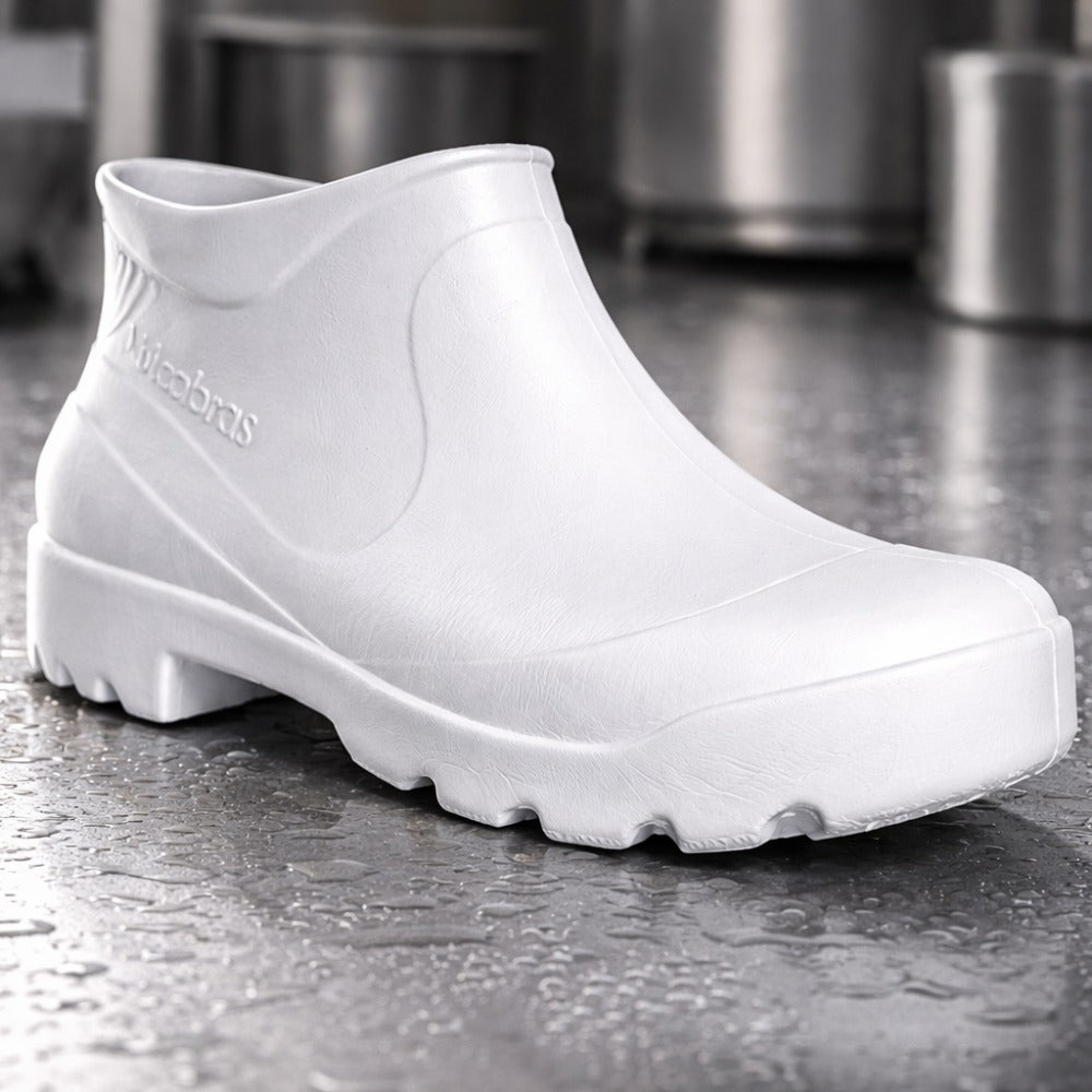 Botinha de EVA Cano Curto 12,6cm Branca Solado Antiderrapante Vulcabras BECC19 C.A 39426