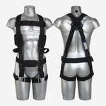 Kit Cinto Paraquedista Antichamas 2 Pontos Leal LE-1132 C.A 35061 e Talabarte Simples Em Fita de Poliéster LE-4218GF