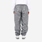 Calça Impermeável Termolaminada Cinza com Elástico na Cintura e Tornozelos Prevemax CAL00088 CA 43348