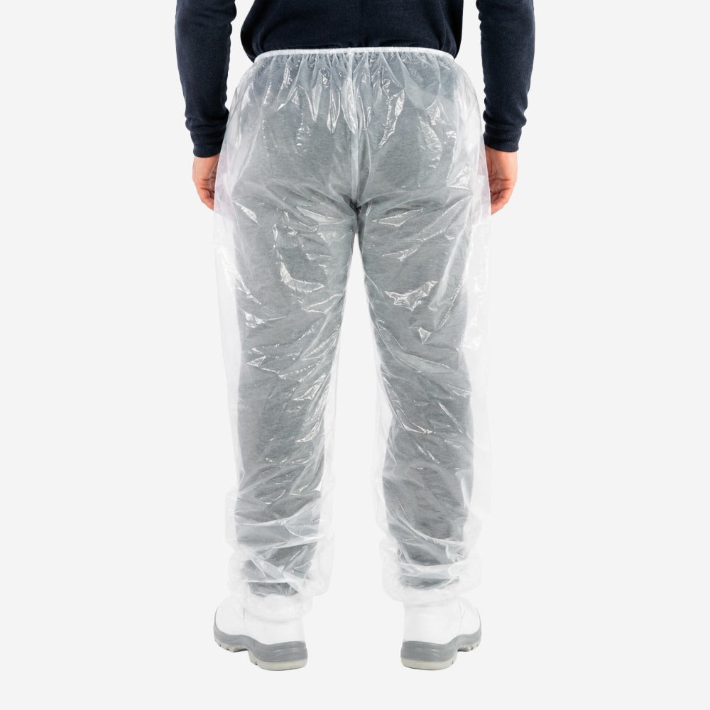 Calça Impermeável Termolaminada Transparente com Elástico Prevemax CAL00069 CA 43348