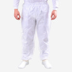 Calça Impermeável de Polietileno Transparente com Elástico na Cintura e Tornozelos Prevemax CAL00051 CA 41008
