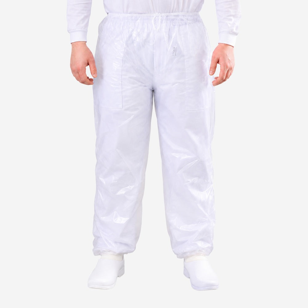 Calça Impermeável de Polietileno com Elástico 0,12mm Prevemax CAL00022 CA 30355