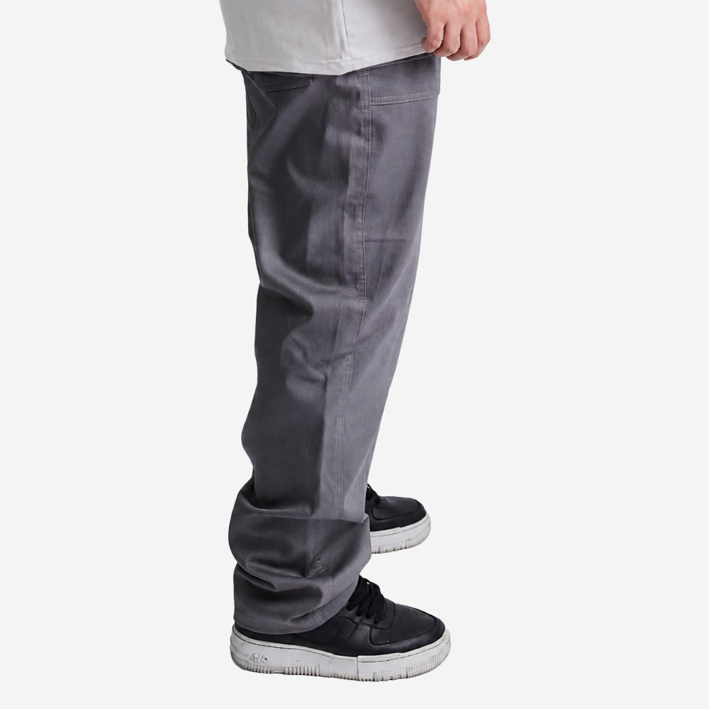 Calça NR10 Eletricista Risco II ATPV 10,0 Cinza 100% Algodão Anti-chama Maicol C.A 44109