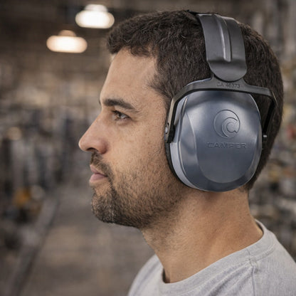 Abafador de Ruídos Tipo Concha 26 dB Azul Camper Confot Plus 800204 C.A 48054