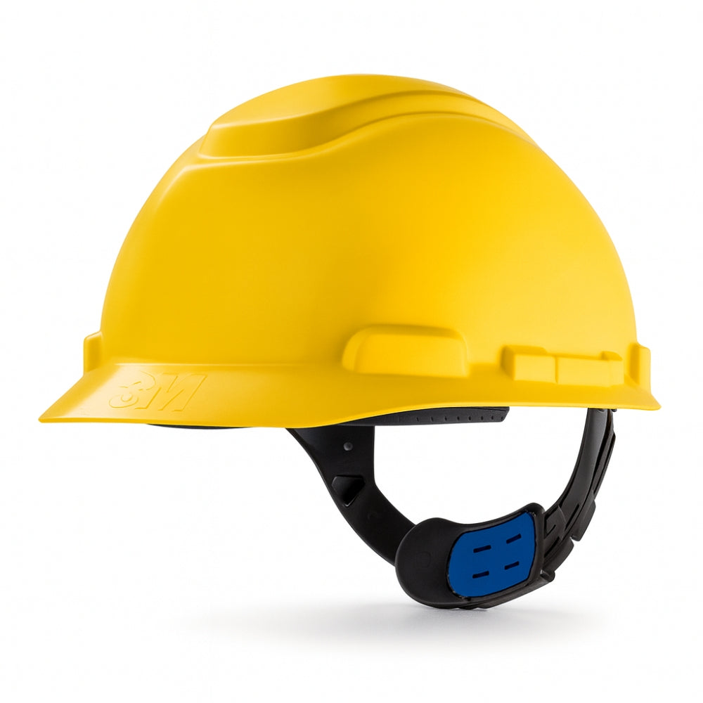 Capacete de Segurança Com Carneira Ajuste Fácil Isolante Elétrico 3M H-700 CA 29638 Amarelo