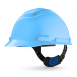 Capacete de Segurança Com Carneira Ajuste Fácil Isolante Elétrico 3M H-700 CA 29638 Azul Claro