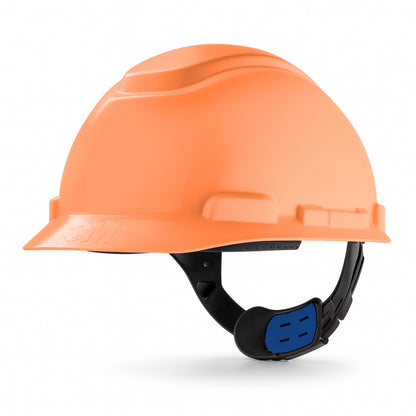 Capacete de Segurança Com Carneira Ajuste Fácil Isolante Elétrico 3M H-700 CA 29638 Laranja