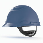 Capacete de Segurança Com Carneira Ajuste Catraca e Jugular Isolante Elétrico 3M H-700 CA 29638 Azul Escuro