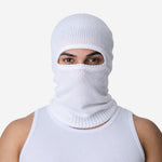 Capuz Balaclava de Lã Branco Modelo Ninja Para Baixas Temperaturas Maicol C.A 31808