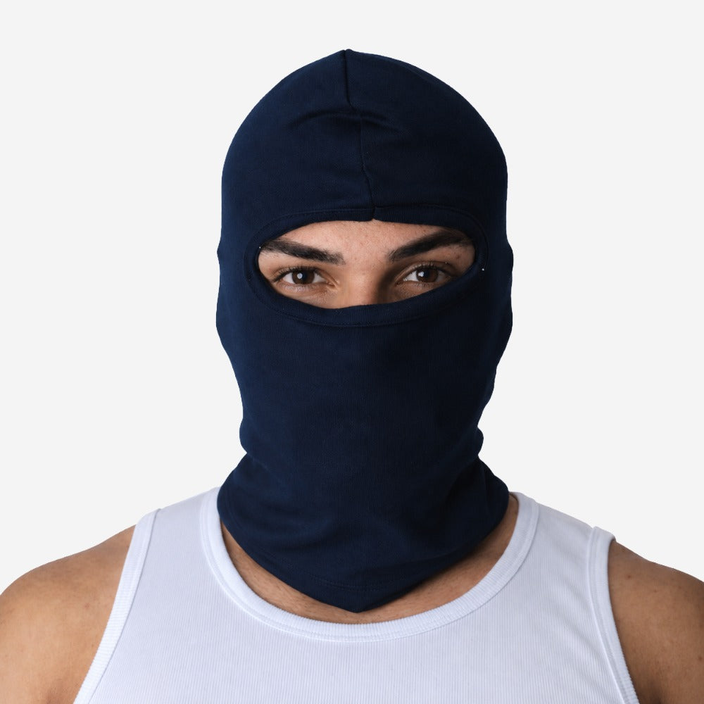 Capuz Balaclava de Suedine Azul Modelo Ninja Para Baixas Temperaturas Maicol C.A 10979