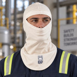 Capuz Balaclava para Bombeiro em Malha de Aramida Bege Tamanho G 43cmx23,5cm Hércules HJ66000GD CA 15307
