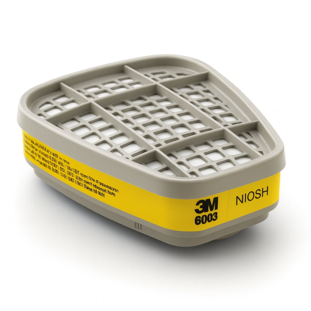 Cartucho Químico Vapores Orgânicos Gases Ácidos Para Respiradores 3M 6003 H0002129056