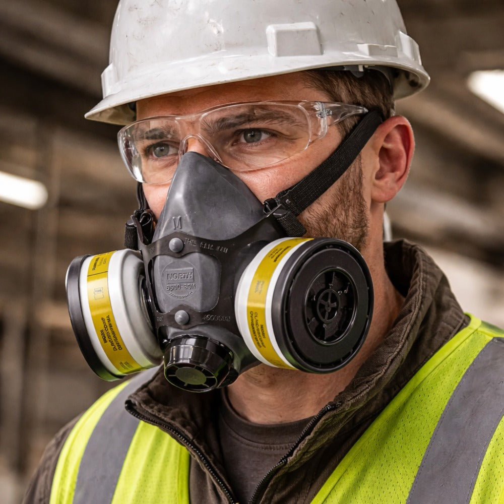 Cartucho Químico Vapores Orgânicos e Gases Ácidos Para Respiradores Reutilizáveis Honeywell 75SCL