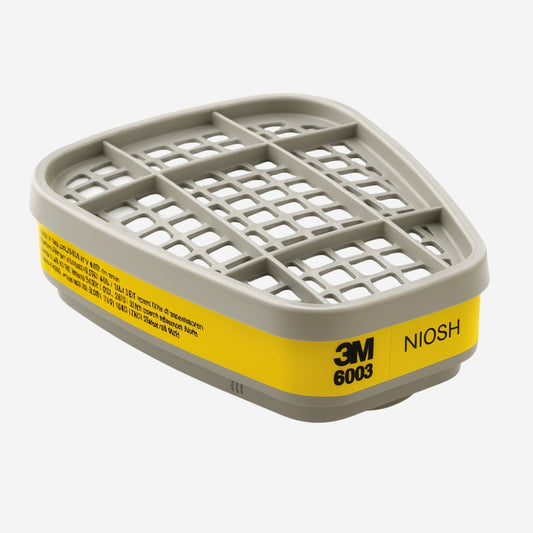 Cartucho Químico Vapores Orgânicos Gases Ácidos Para Respiradores 3M 6003 H0002129056
