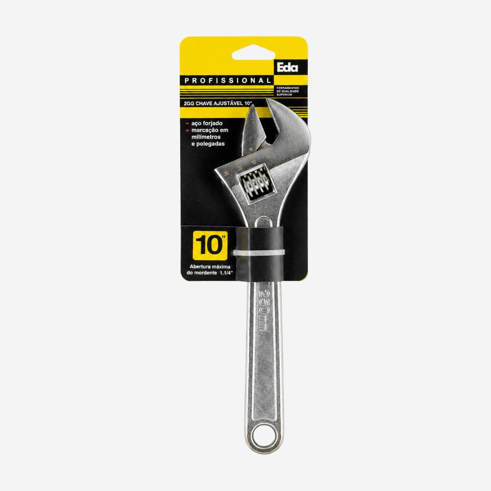 Chave Ajustável 10 250mm para Ajustes e Manutenção Eda 2GQ