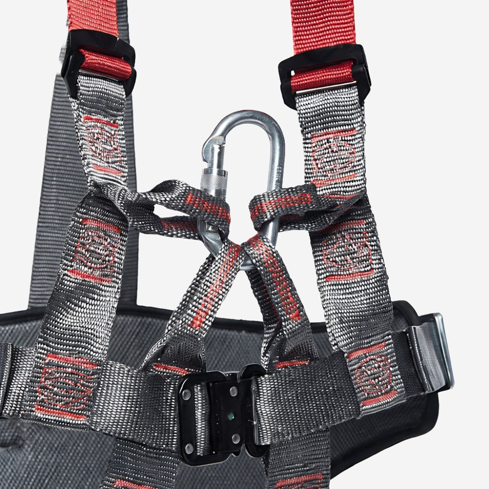 Cinto Paraquedista Com Encosto Acolchoado 4 Pontos de Ancoragem Camper CP 1401 C.A 45433