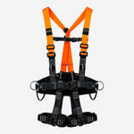 Cinto Paraquedista Abdominal para Trabalho em Altura com Apoio Lombar 4 Pontos de Conexão Engate Rápido Fita Poliéster MG Cinto MULT 1891E CA 36283
