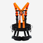 Cinto Paraquedista Abdominal para Trabalho em Altura com Apoio Lombar Almofadado 4 Pontos de Conexão Fita Poliéster 45mm MG Cinto MULT 1891 CA 35521