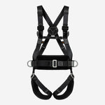 Cinto Paraquedista Abdominal para Trabalho em Altura com Apoio Lombar Almofadado 4 Pontos de Conexão Fita Poliéster 45mm MG Cinto MULT 2011A CA 35510