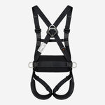 Cinto Paraquedista Abdominal para Trabalho em Altura com Apoio Lombar Almofadado 4 Pontos de Conexão Fita Poliéster 45mm MG Cinto MULT 2011A CA 35510