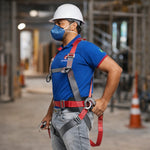 Cinto Paraquedista Com Encosto Acolchoado 4 Pontos de Ancoragem Camper CP 1201 C.A 45433