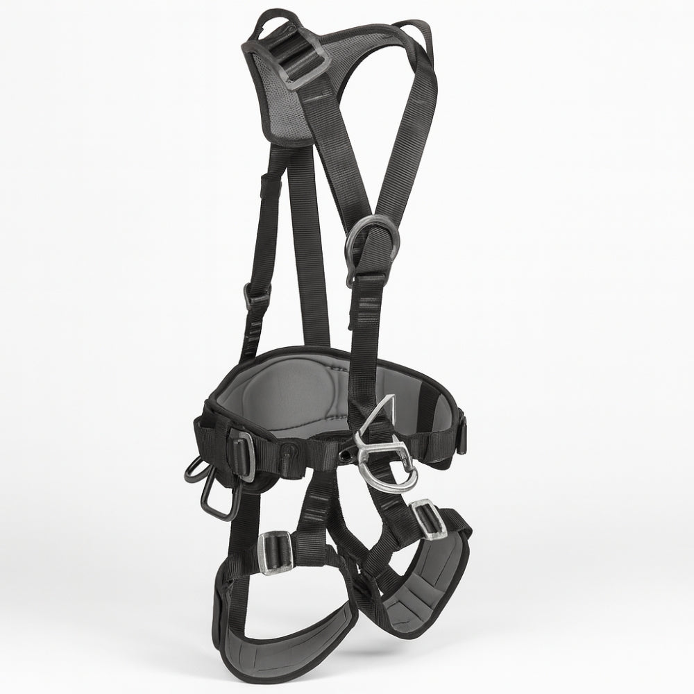 Cinto Paraquedista Com Encosto Acolchoado 5 Pontos de Ancoragem Tamanho 2 Ultra Safe Torino Light Inox USC40061INX02 CA 45396