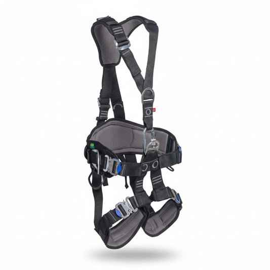 Cinto Paraquedista Com Encosto Acolchoado 5 Pontos de Ancoragem Tamanho 2 Ultra Safe Torino Lock USC0023LK002 CA 45639