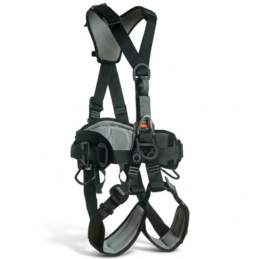 Cinto Paraquedista Com Encosto Acolchoado 5 Pontos de Ancoragem Ultra Safe Torino Ligh De USC40061DE CA 45299