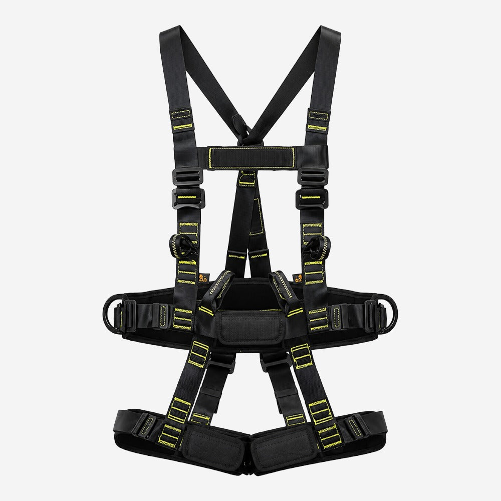 Cinto Paraquedista Dielétrico Abdominal para Trabalho em Altura 4 Pontos de Conexão Fita Poliéster Retardante à Chama MG Cinto MULT 1891D CA 35518
