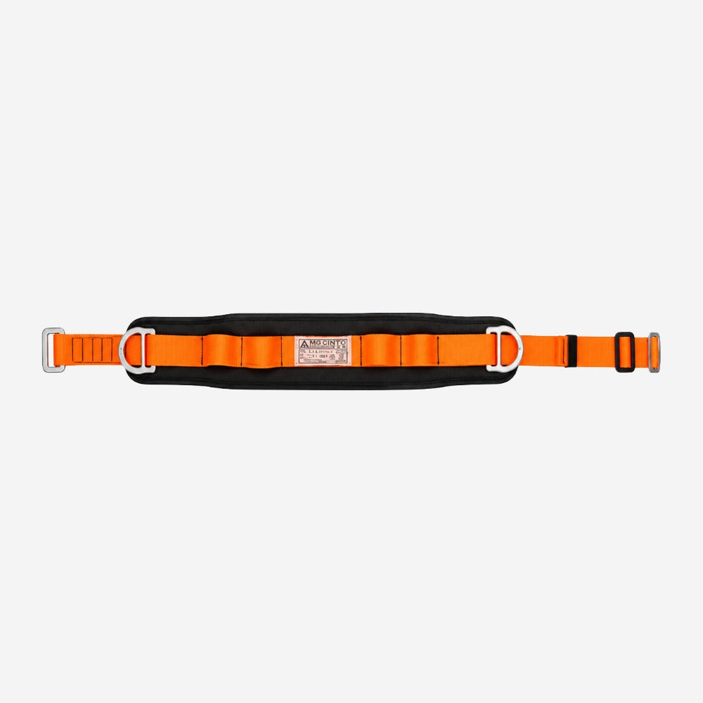 Cinturão Abdominal para Trabalho em Altura Posicionamento e Restrição com Apoio Lombar Acolchoado 2 Pontos Fita Poliéster MG Cinto MULT 1843 CA 32092