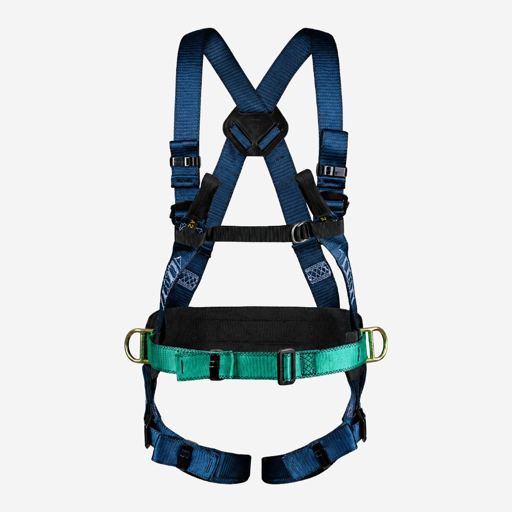 Cinturão Paraquedista Abdominal para Trabalho em Altura Posicionamento 3 Pontos de Conexão Poliéster Hércules HL012 CA 36617