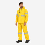 Conjunto Impermeável 3120T Transpassado em Nylon com Refletivos Vértice CA 28742/28740
