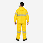 Conjunto Impermeável 3120T Transpassado em Nylon com Refletivos Vértice CA 28742/28740
