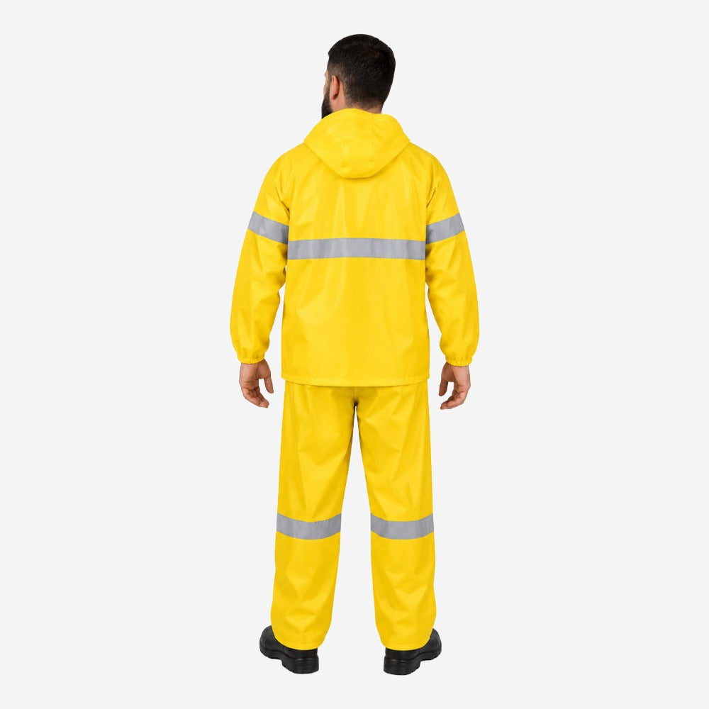 Conjunto Impermeável 3120T Transpassado em Nylon com Refletivos Vértice CA 28742/28740