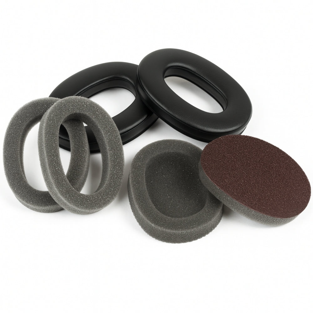 Conjunto de Reposição de Almofadas e Espumas Internas Para Abafador Peltor H9 3M HY9 HB004202204