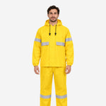 Conjunto de Chuva Ventilado Impermeável com Faixas Refletivas Vértice 3120 CAs 28742/28740