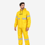 Conjunto de Chuva Ventilado Impermeável com Faixas Refletivas Vértice 3120 CAs 28742/28740