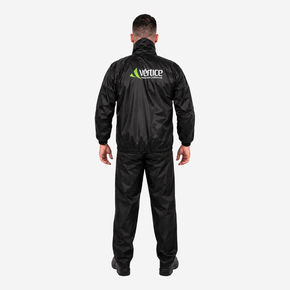Conjunto de Chuva para Moto Plus Masculino Preto Vértice 1212 CA 28721/28740