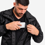 Conjunto de Chuva para Moto Plus Masculino Preto Vértice 1212 CA 28721/28740