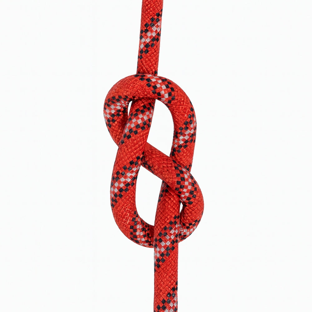 Corda Semi Estática 10,5mm Rolo com 100m Vermelha Com Filete Branco Ultra Safe Viper USR009167