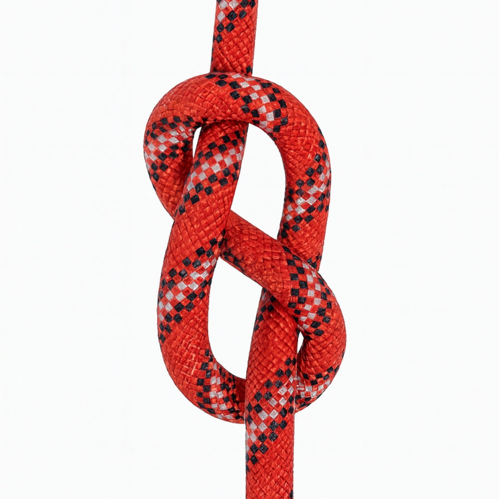 Corda Semi Estática 11mm Rolo com 100m Vermelha Com Filete Preto Ultra Safe Viper USR009123