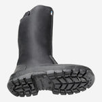 Coturno Militar Zíper Bico Composite Palmilha Antiperfuro Couro Preto Marluvas 50C32 MAT CPAP C.A 45802
