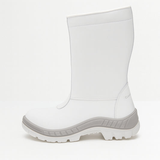 Bota Térmica Para Frigorífico Bico PVC Microfibra Hidrofugada Branca Forro em Lã Marluvas 70C32 FRI PDG BP CA 31394