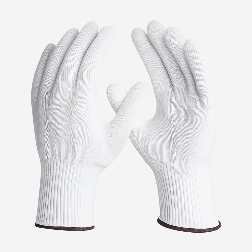 Luva de Proteção Baixas e Altas Temperaturas - 30º C Até 100º C Tricotada Poliéster Branca Danny Thermaflex DA-22.100 C.A. 14788
