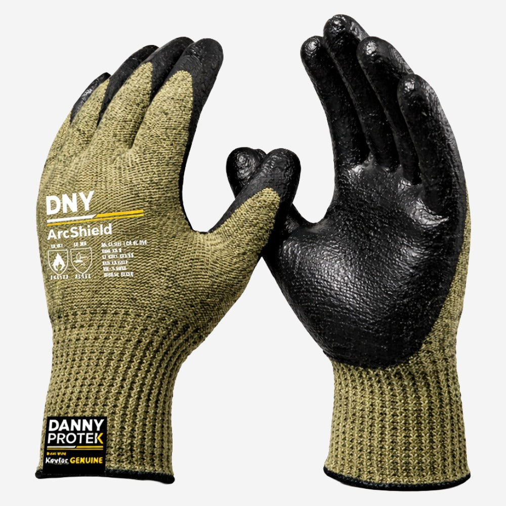Luva anticorte e térmica em Kevlar com banho nitrílico Danny DNY ArcShield DA-60.900 CA 45499